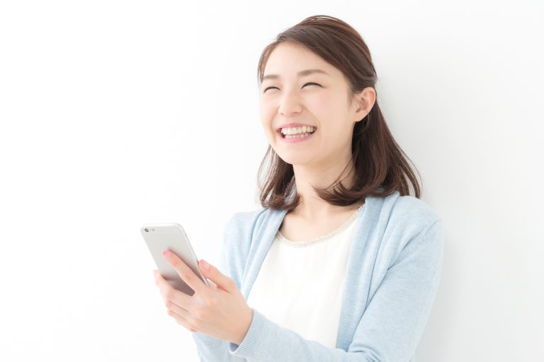 スマートフォン・女性