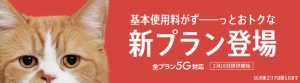 ワイモバイル　新料金プラン