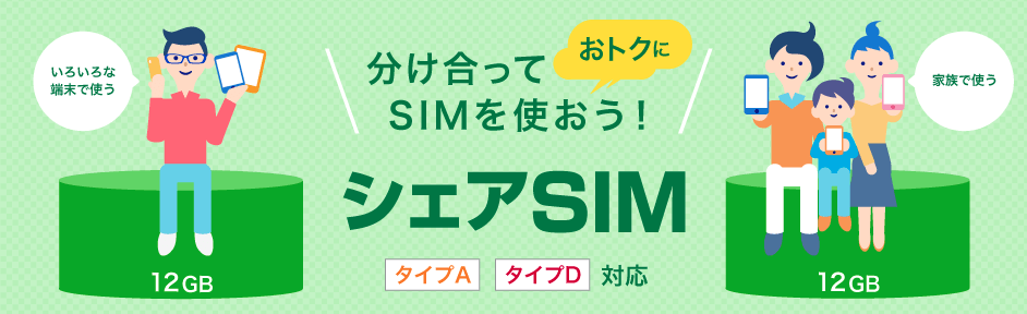 シェアSIM