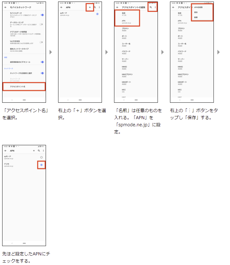 auからahamoに乗り換えた後の流れ