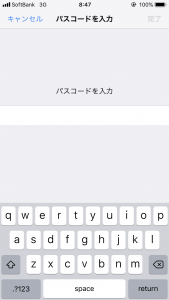 イオンモバイルのiPhoneのAPN設定方法