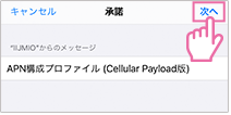 iPhoneAPN設定