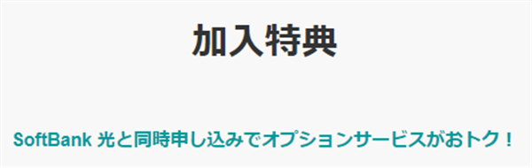 3-4.同時申し込みでオプションサービスが初月無料