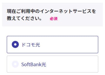 楽天ひかりの申し込み方法の解説3