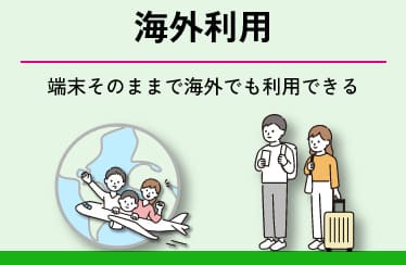 縛りなしWiFiは海外106各国で利用可能