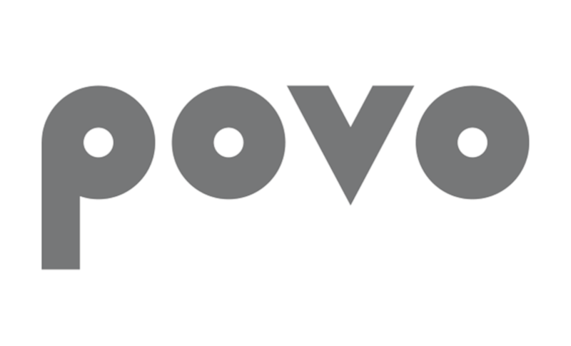 povo(ポヴォ)のロゴ