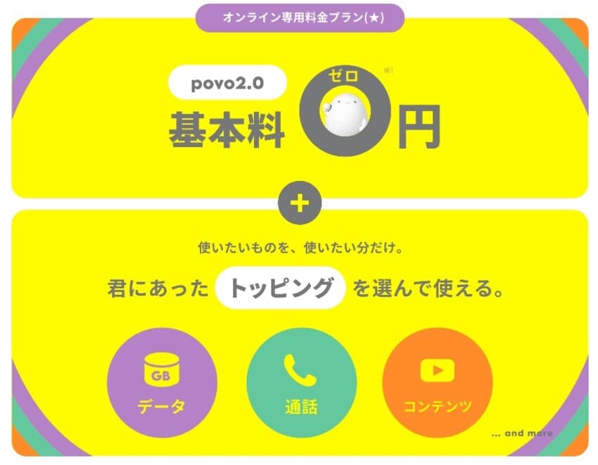 povoトップ画像