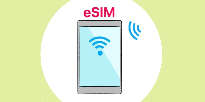 eSIMのイラスト